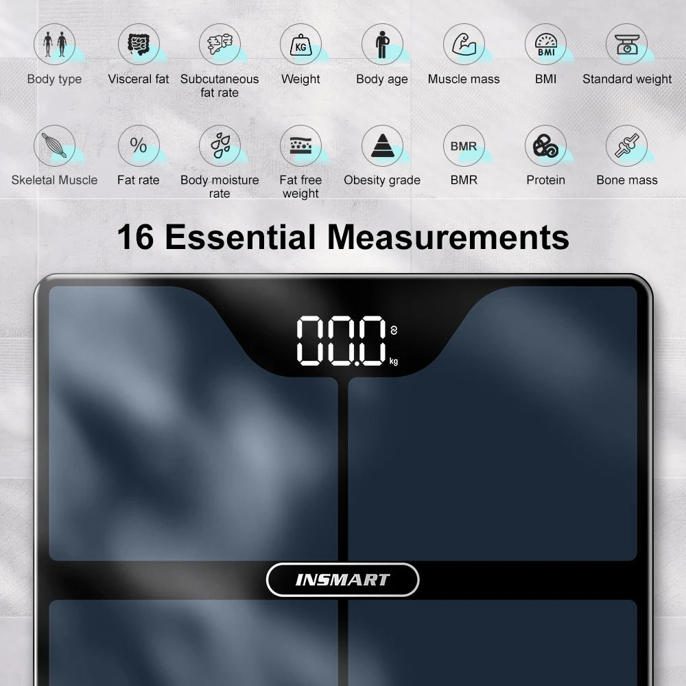 INSMART Digital Weight Scale 0.2-200kg 180kg