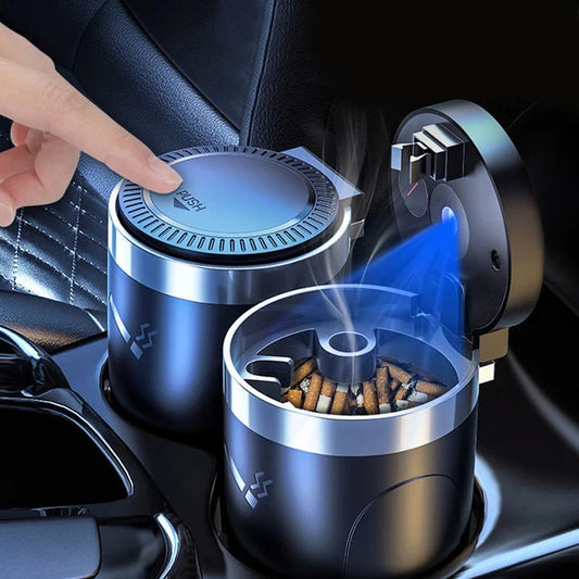 Car Ashtray with LED Light