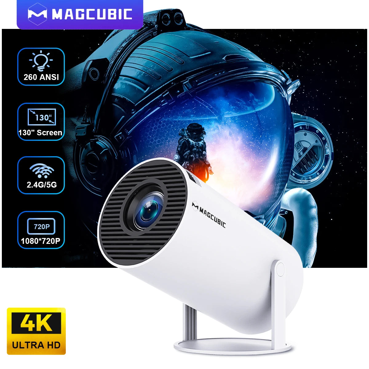 Magcubic Projector 4K ULTRA HD