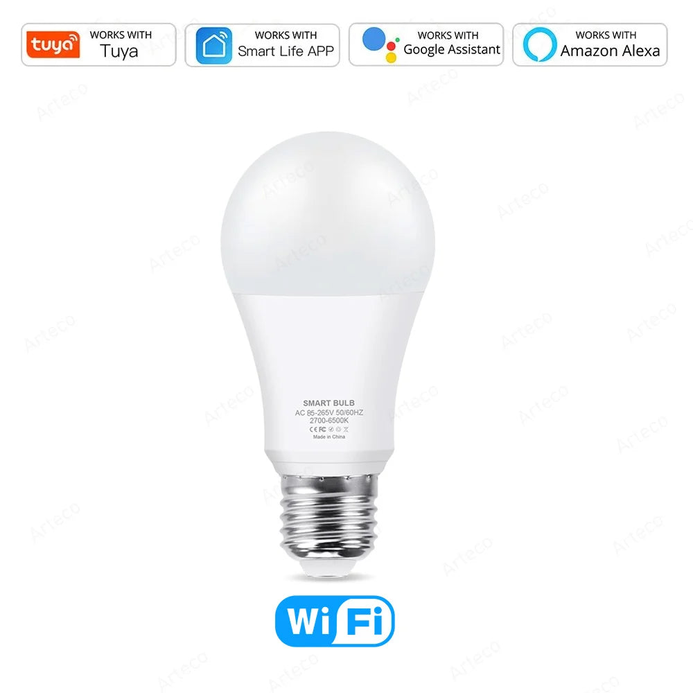 E27 Smart LED Bulbs WiFi/Zigbee